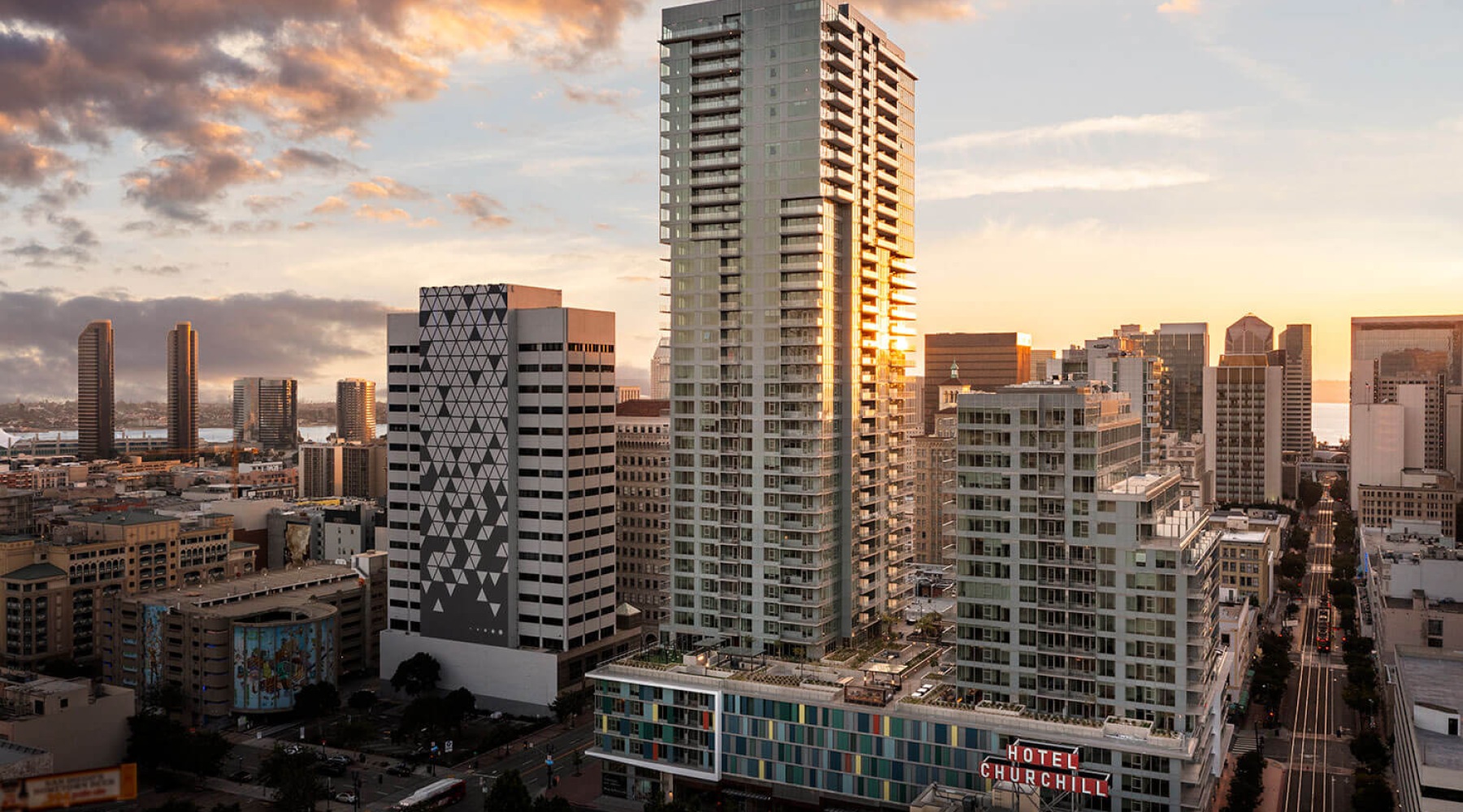city skyline